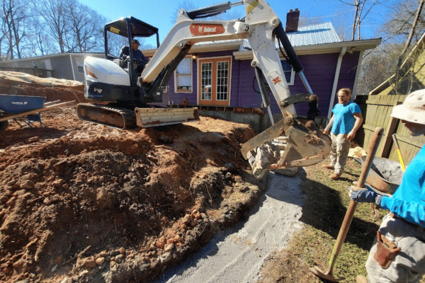 Drainage Solutions through Greenbriar Landscape Management in Athens, GA