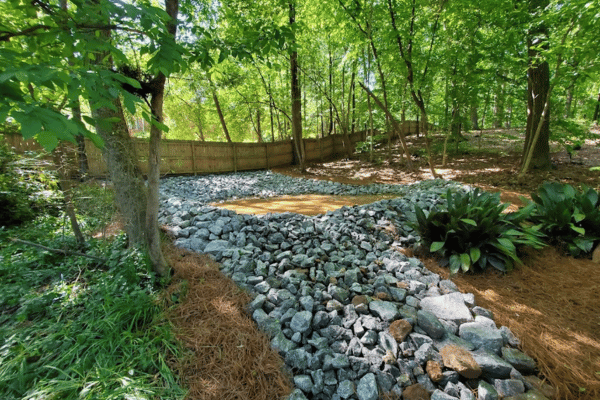 Drainage Solutions through Greenbriar Landscape Management in Athens, GA