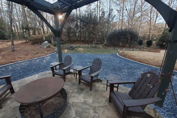 Pinestraw & Mulch Services at Greenbriar Landscape Management in Athens, GA
